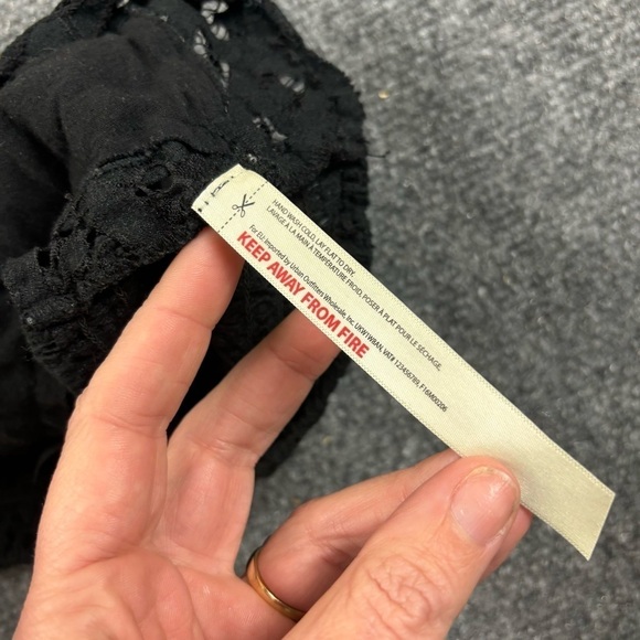 FREE PEOPLE Womens One Adela Bralette Black Lace size: Small - Picture 6 of 9